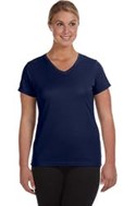 Ladies short sleeve v-neck t-shirt