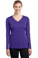 long sleeve v-neck t-shirt
